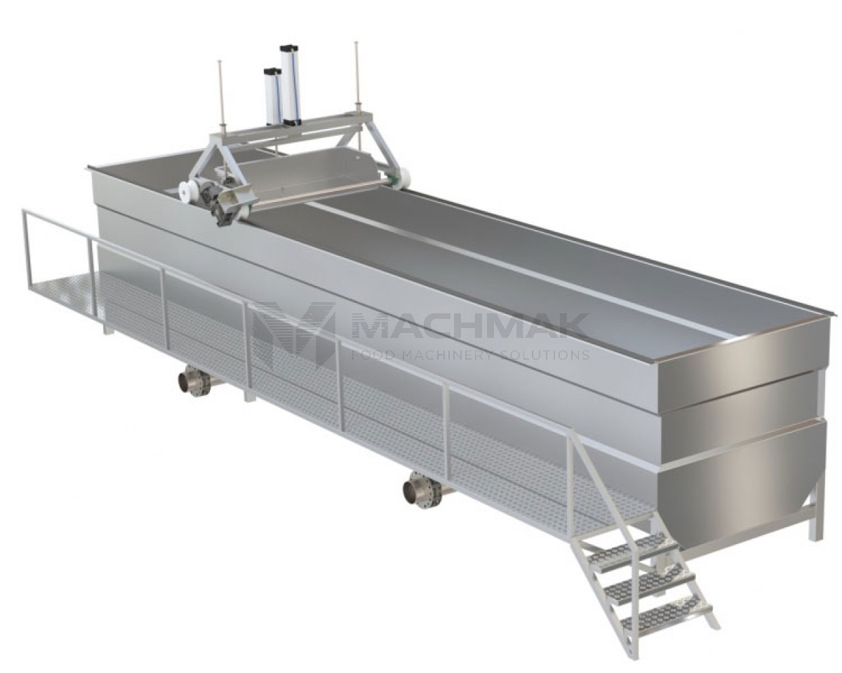 SESAME POOL (SOAKING, SALTING, WASHING) AND TRANSPORT ROBOT
