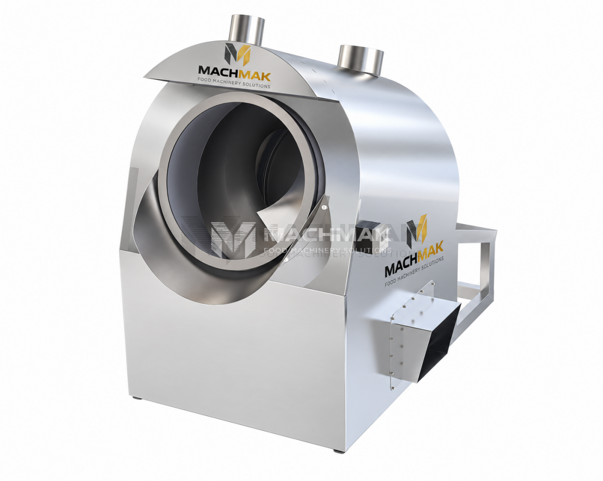 Gas-Powered Sesame Roasting Machine